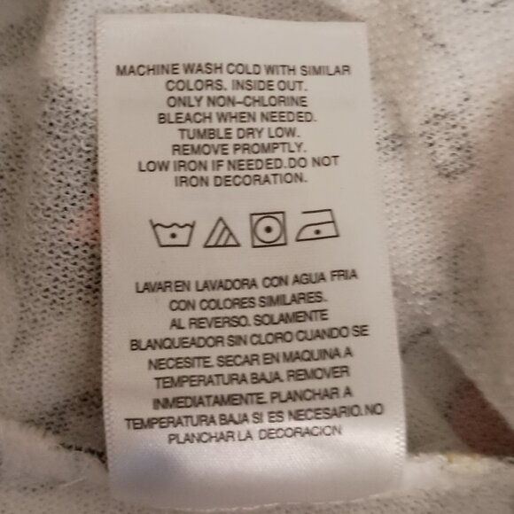 Disney Minnie & Mickey Mouse All-Over Print White Lightweight Hoodie Women’s S - Picture 9 of 14